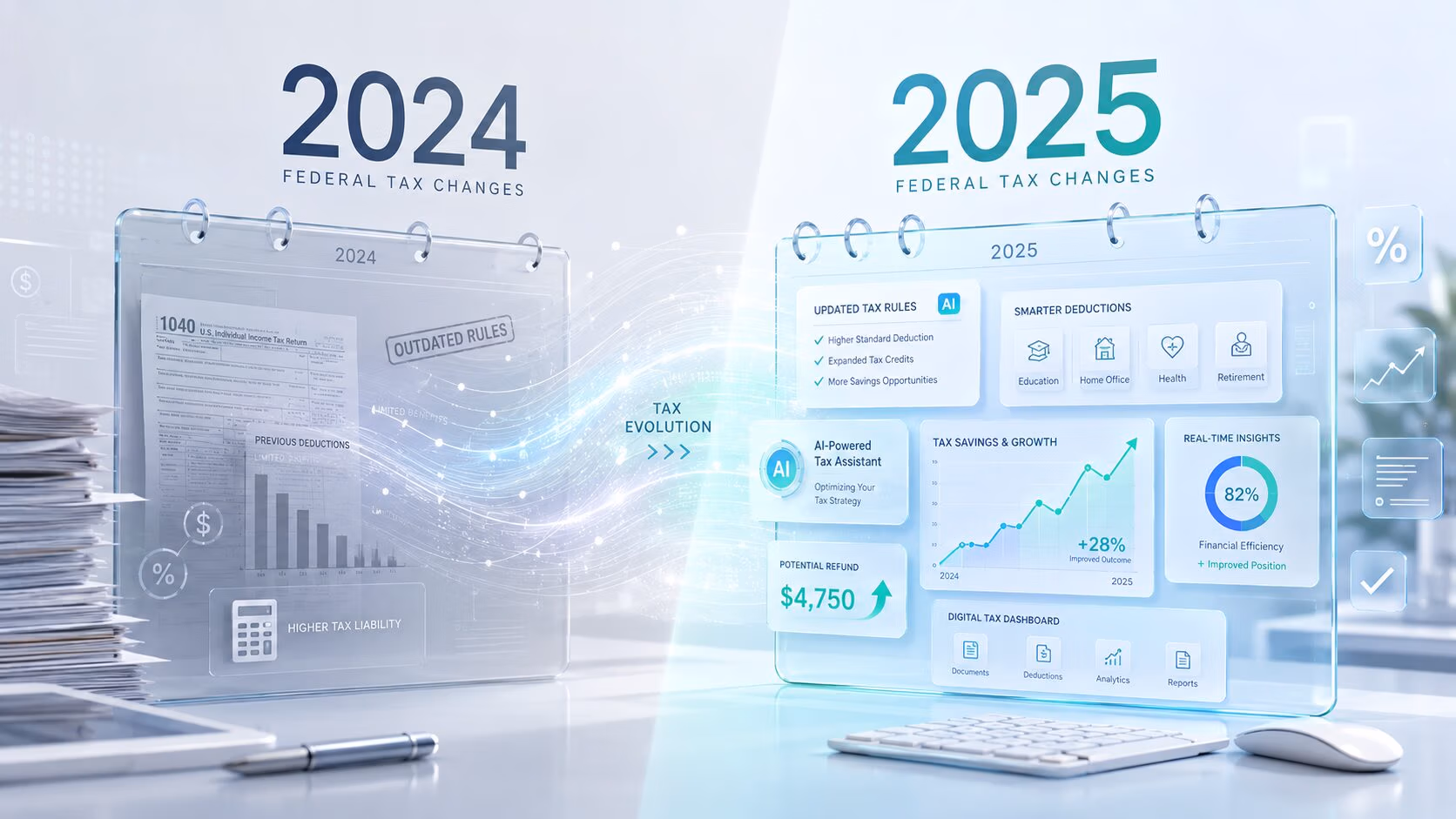 2024 vs. 2025 — Key Federal Tax Changes You Should Know