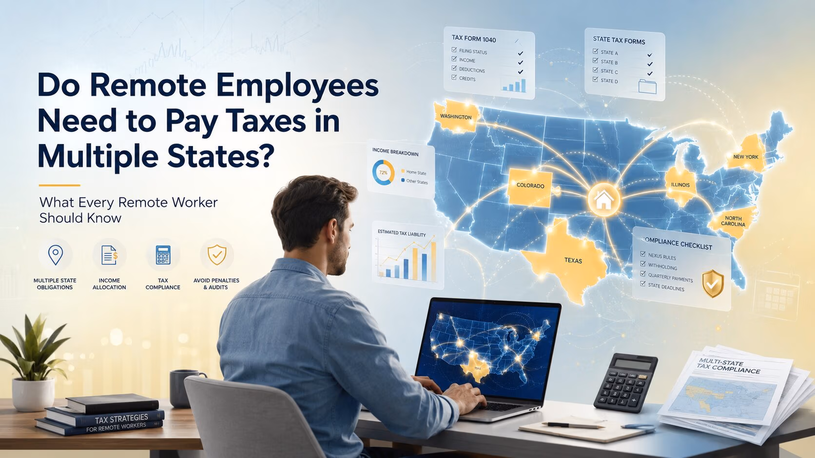 Do Remote Employees Need to Pay Taxes in Multiple States? What Every Remote Worker Should Know