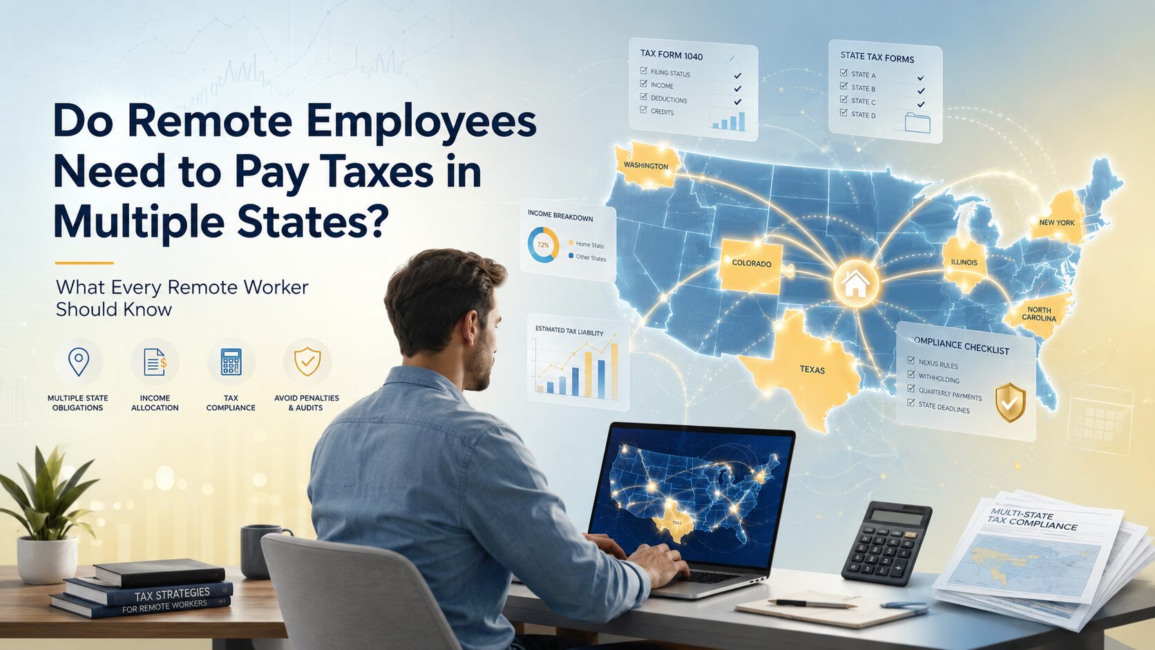Do Remote Employees Need to Pay Taxes in Multiple States? What Every Remote Worker Should Know