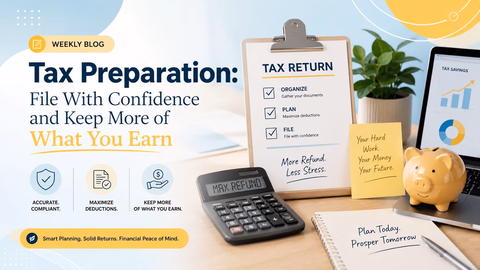 Tax Preparation: File With Confidence and Keep More of What You Earn