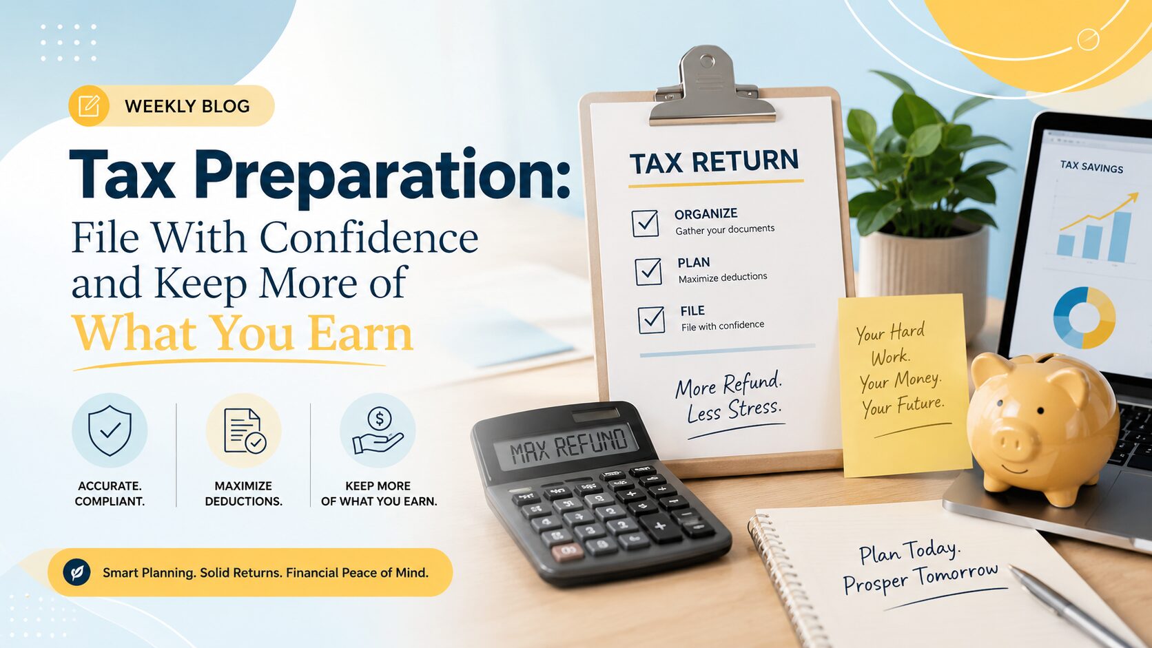 Tax Preparation: File With Confidence and Keep More of What You Earn