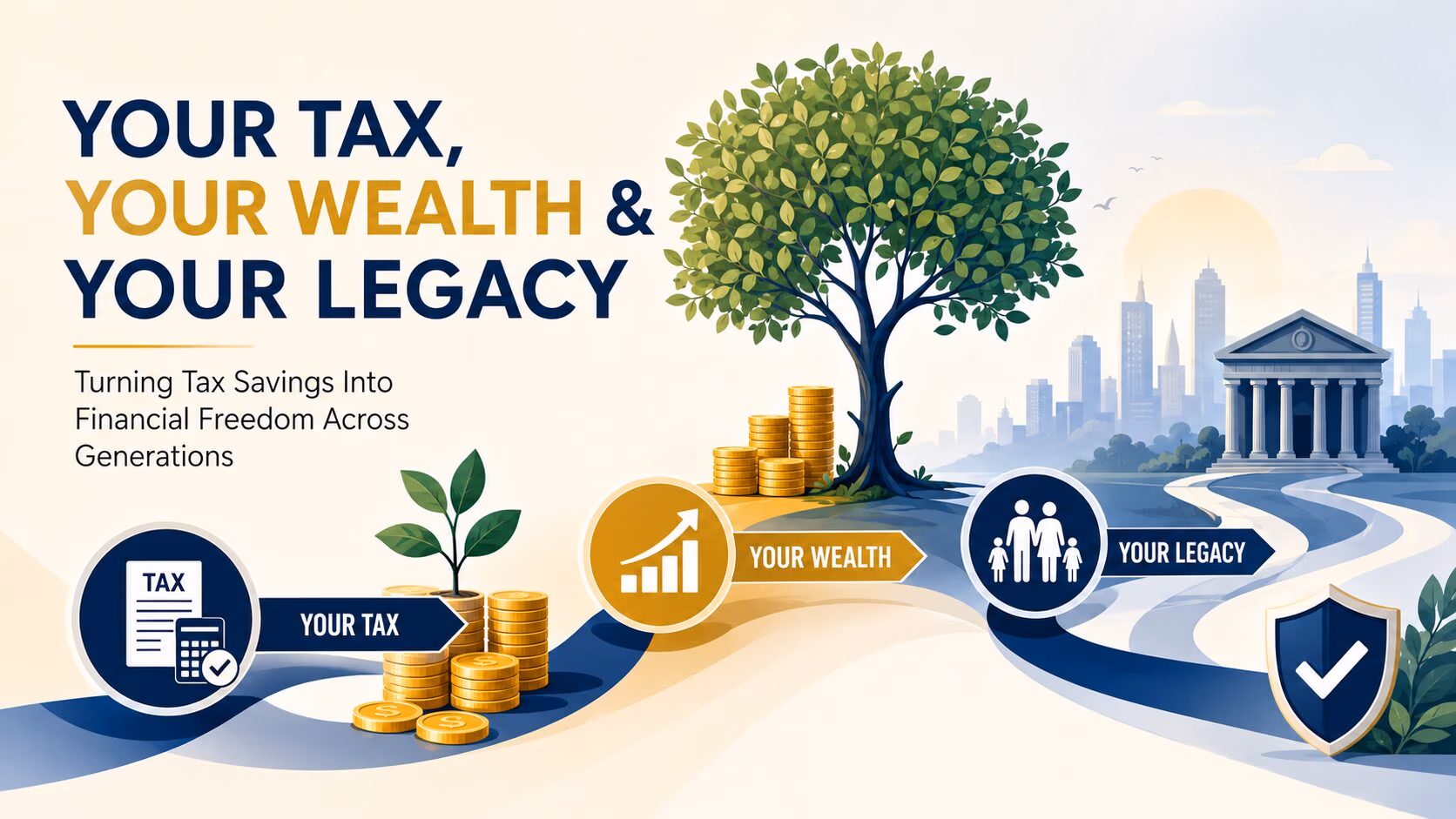 Your Tax. Your Wealth. Your Legacy. How Smart Planning Builds Financial Freedom for Generations