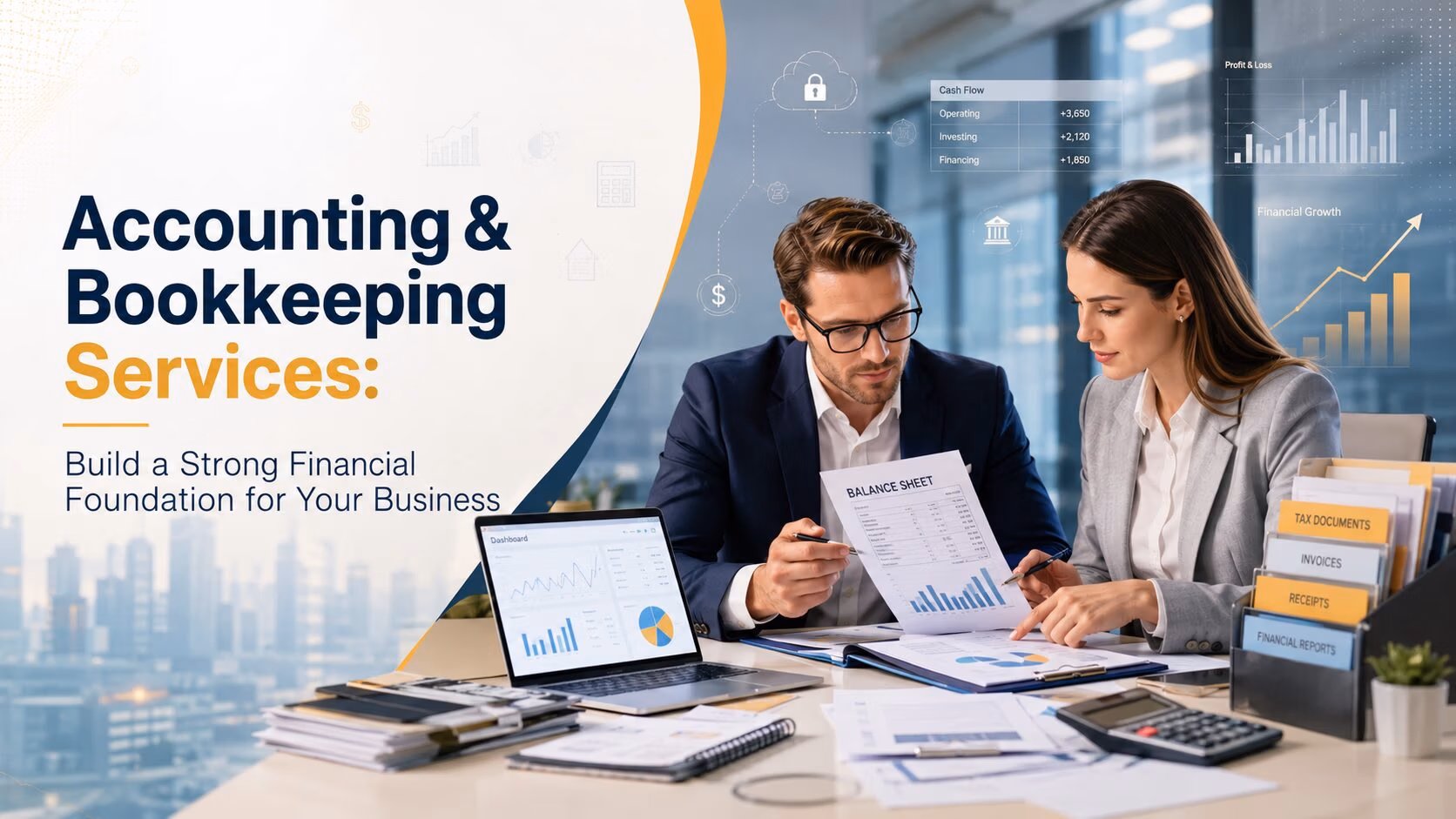 Accounting & Bookkeeping Services: Build a Strong Financial Foundation for Your Business