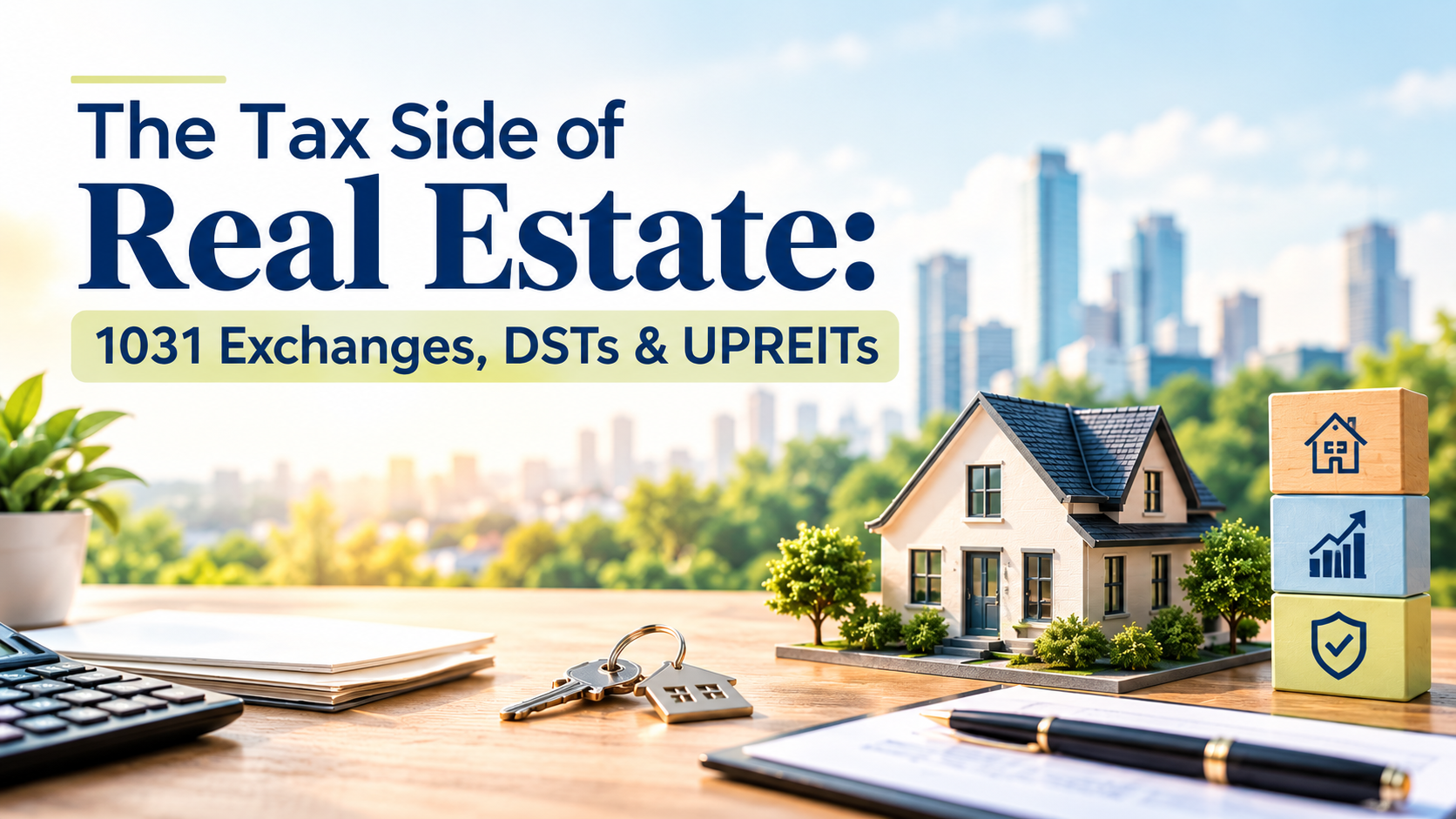 The Tax Side of Real Estate: 1031 Exchanges, DSTs & UPREITs 